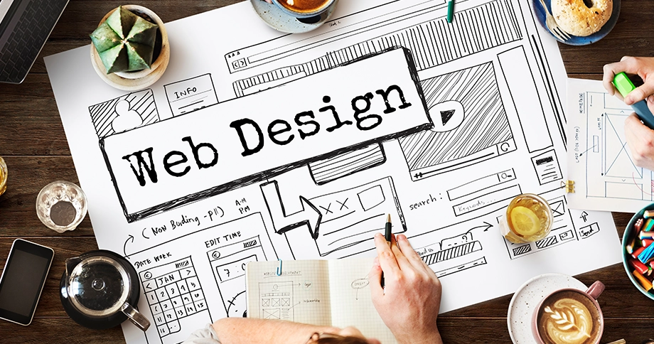 Website-Design: Erstellung einer Vorlage und eines Layout-Konzepts